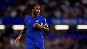 <p>A man has been charged in connection with a break-in at the home of England forward Raheem Sterling (PA)</p>