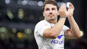 <p>MAIN MAN: France star Antoine Dupont will be expected to have a big tournament on home soil Picture: INPHO/Laszlo Geczo</p>