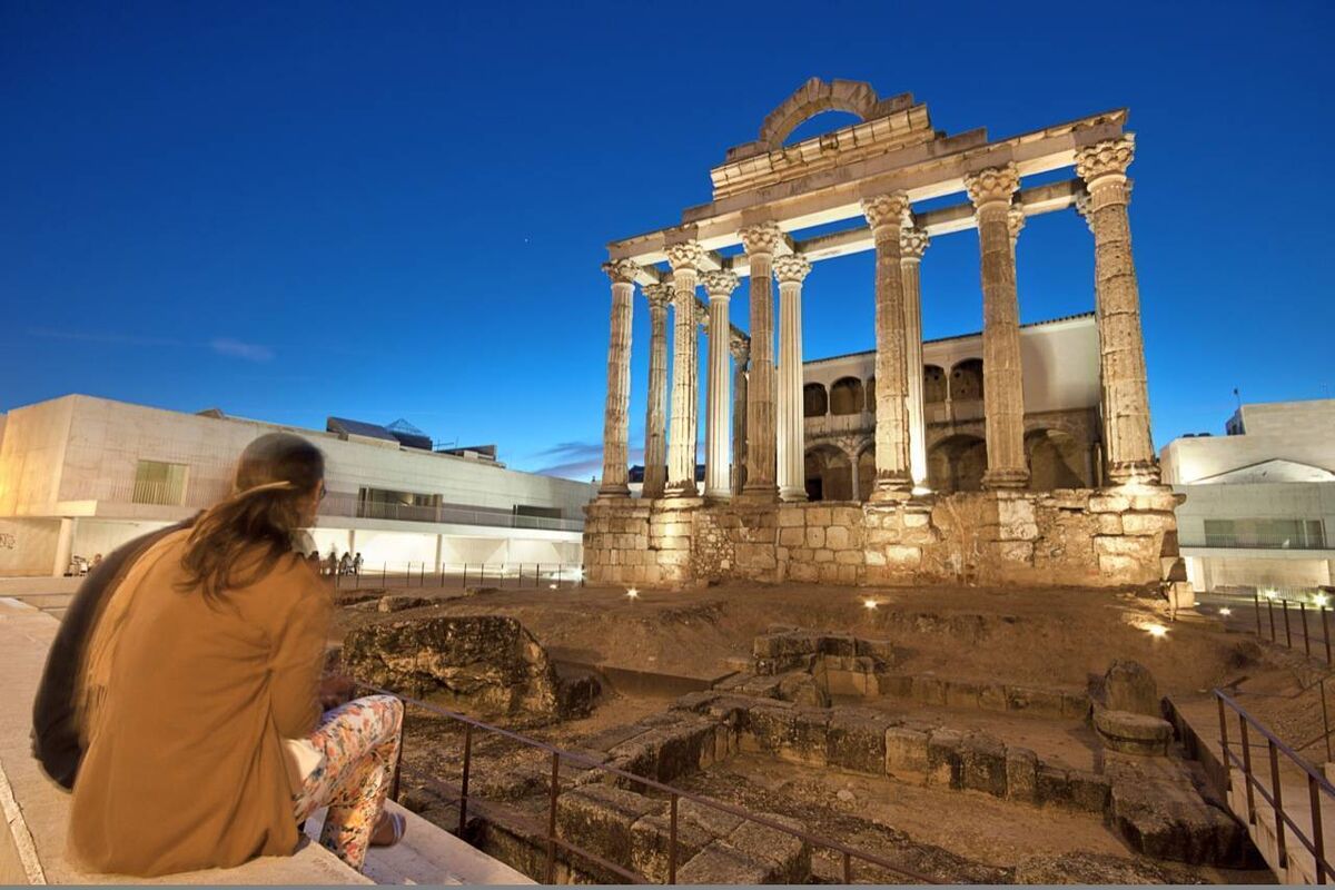 Roman Temple of Diana, Mérida. Picture: Extremadura Tourist Board Roman Temple of Diana, Mérida. Picture: Extremadura Tourist Board