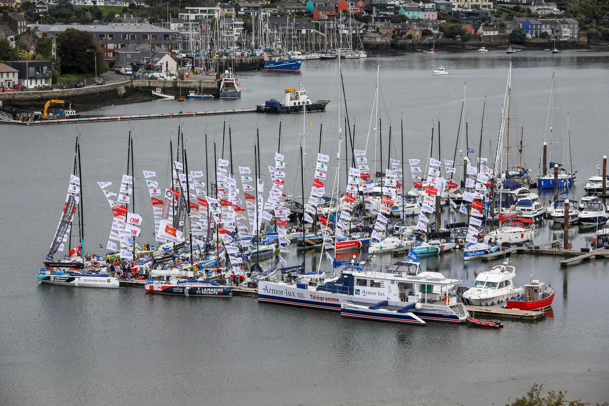 It is the 21st time the La Solitaire du Figaro has had a stop-over in Kinsale. Picture: David Creedon