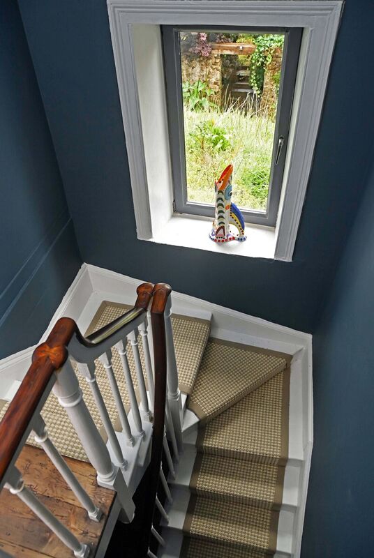 Their property overlooks what Martin calls 'the secret garden'.