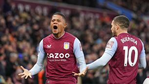<p>GROUP STAGE: Aston Villa booked a place in the Europa Conference League group stage by beating Hibernian 3-0 on the night and 8-0 on aggregate. Pic: Tim Goode/PA Wire.</p>