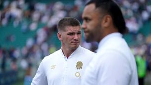 <p>DISARRAY: England’s Owen Farrell and Billy Vunipola are both suspended for England's opening game against Argentina. Pic: David Davies/PA Wire</p>