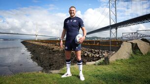 <p>MATURING: Finn Russel at the Scotland World Cup squad announcement in South Queensferry. Pic: Ian MacNicol/Getty Images</p>