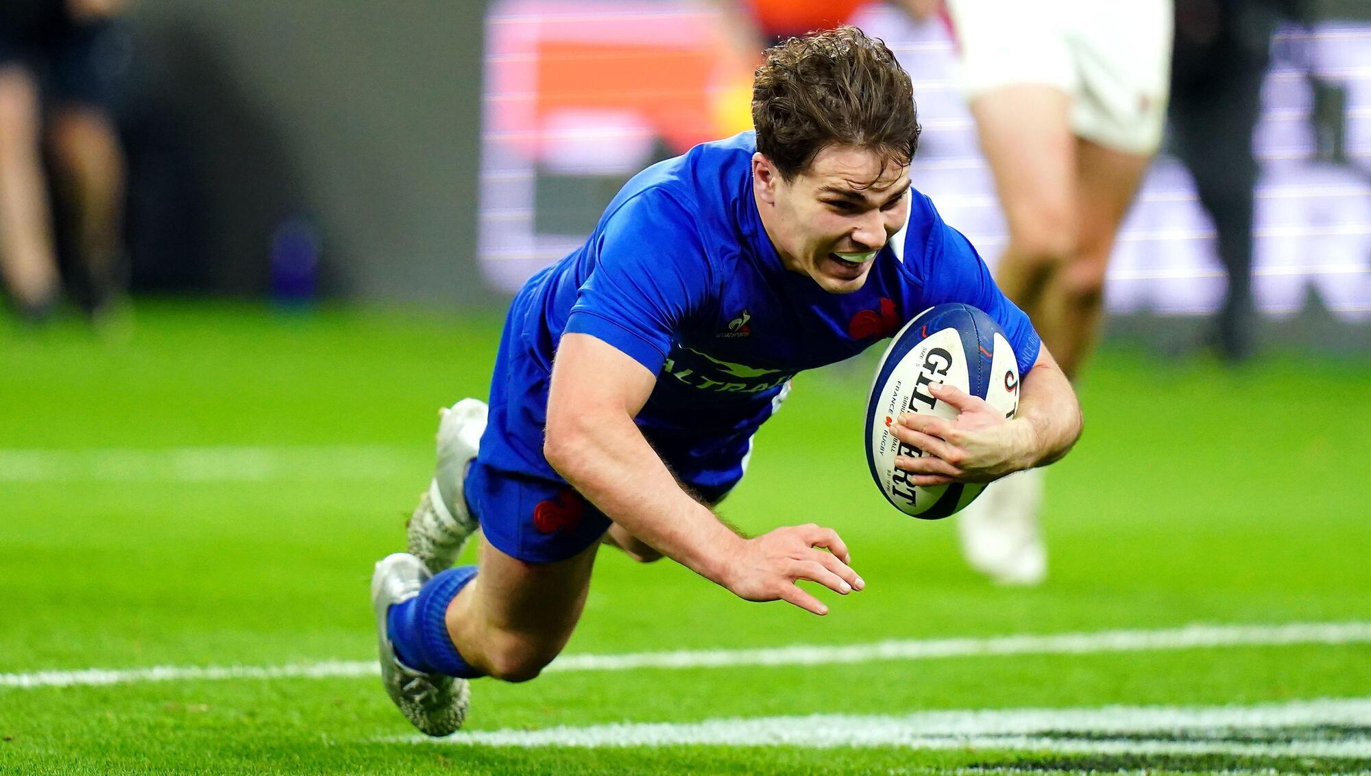 SUPERSTAR: France captain Antoine Dupont will be key to the host nations' hopes. Pic: Adam Davy/PA Wire