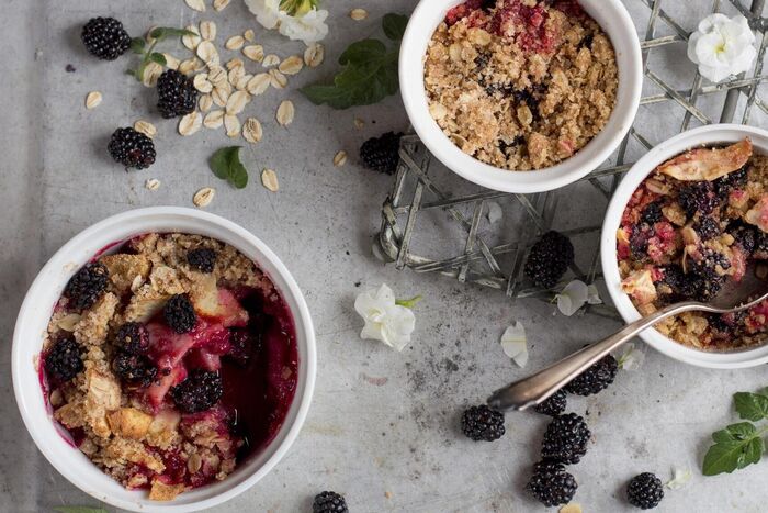 Blackberry Crumble