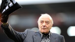Former Fulham chairman Mohamed Al Fayed