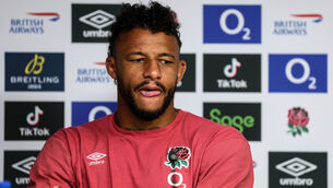 <p>FIGHTING FIT: England’s Courtney Lawes will likely make their tournament opener. Pic:INPHO/Andrew Fosker</p>