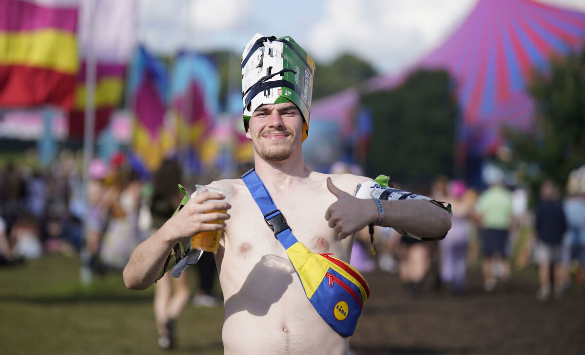 Tadhg Conlan from Rathnagan during the Electric Picnic Festival in Stradbally, County Laois. Picture: Niall Carson/PA Wire