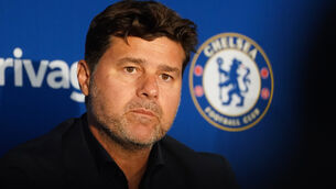 <p>SLOW START: Chelsea manager Mauricio Pochettino.</p>