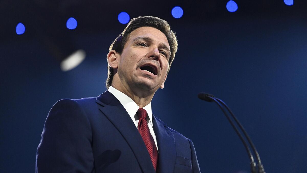 US presidential candidate Ron DeSantis is being advised to show more emotion in public and put his wife front and centre. Picture: AP