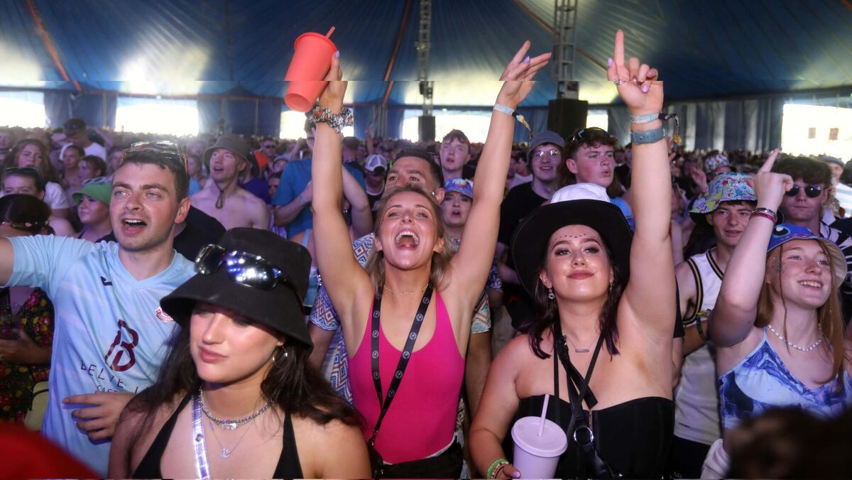 Amid all the gigs and much more at Electric Picnic at the weekend, festival-goers learned that the 2024 event will take place earlier, from August 16 to 18, to accommodate a special guest. Pictures: Leah Farrell/Rolling News
Amid all the gigs and much more at Electric Picnic at the weekend, festival-goers learned that the 2024 event will take place earlier, from August 16 to 18, to accommodate a special guest. Pictures: Leah Farrell/Rolling News