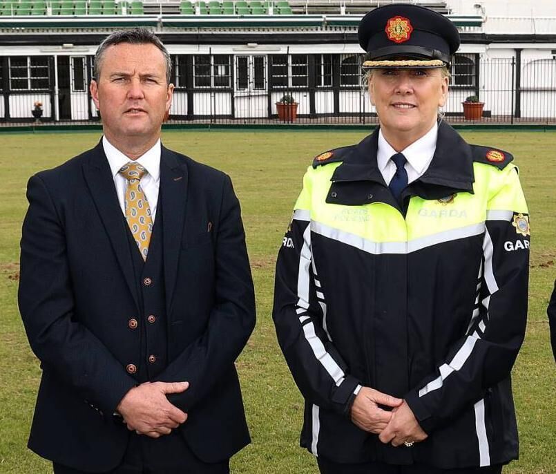 Road Safety Authority CEO Sam Waide and Assistant Commissioner Paula Hilman of the Garda roads policing and community engagement unitboth spoke out about the need to address speed on Irish roads. File picture: Julien Behal