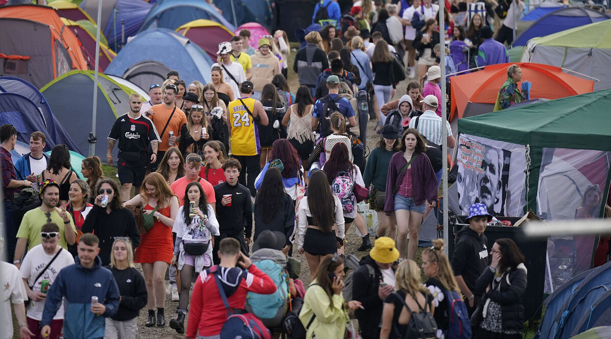 A scene at Electric Picnic. Picture: Niall Carson/PA Wire A scene at Electric Picnic. Picture: Niall Carson/PA Wire