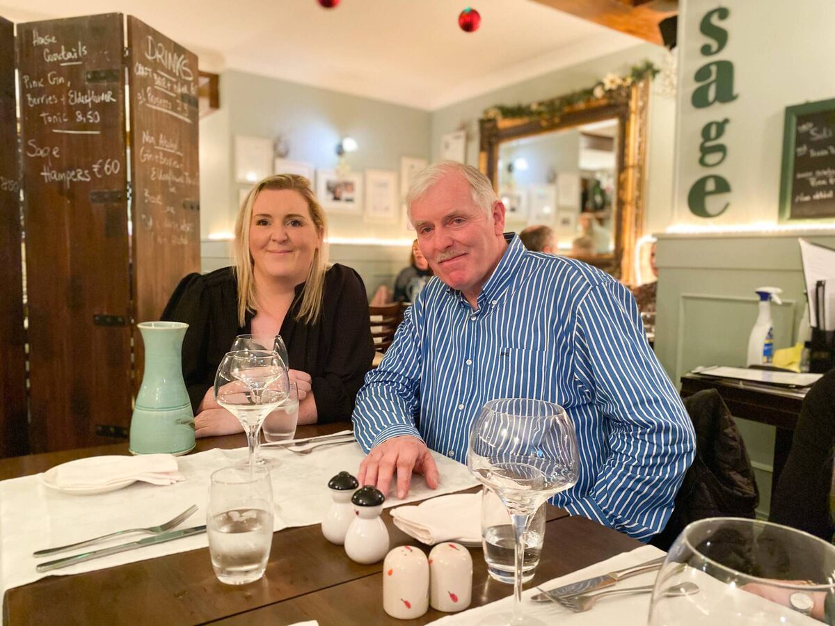 Amanda McGuinness with her dad, Sean, who always encouraged her to be herself. Amanda McGuinness with her dad, Sean, who always encouraged her to be herself.