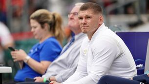 <p>MISTAKE: Owen Farrell admits the tackle that resulted in his suspension for Saturday's World Cup opener against Argentina was a mistake. Pic: David Davies/PA Wire</p>