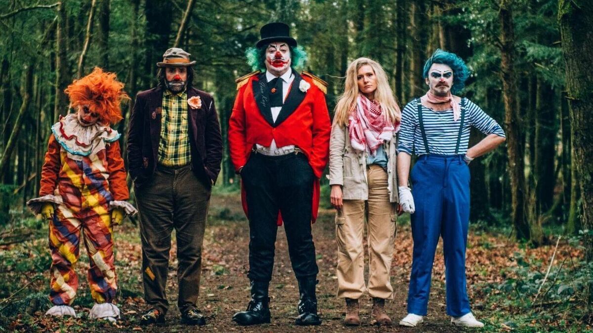 A scene from Apocalypse Clown. 