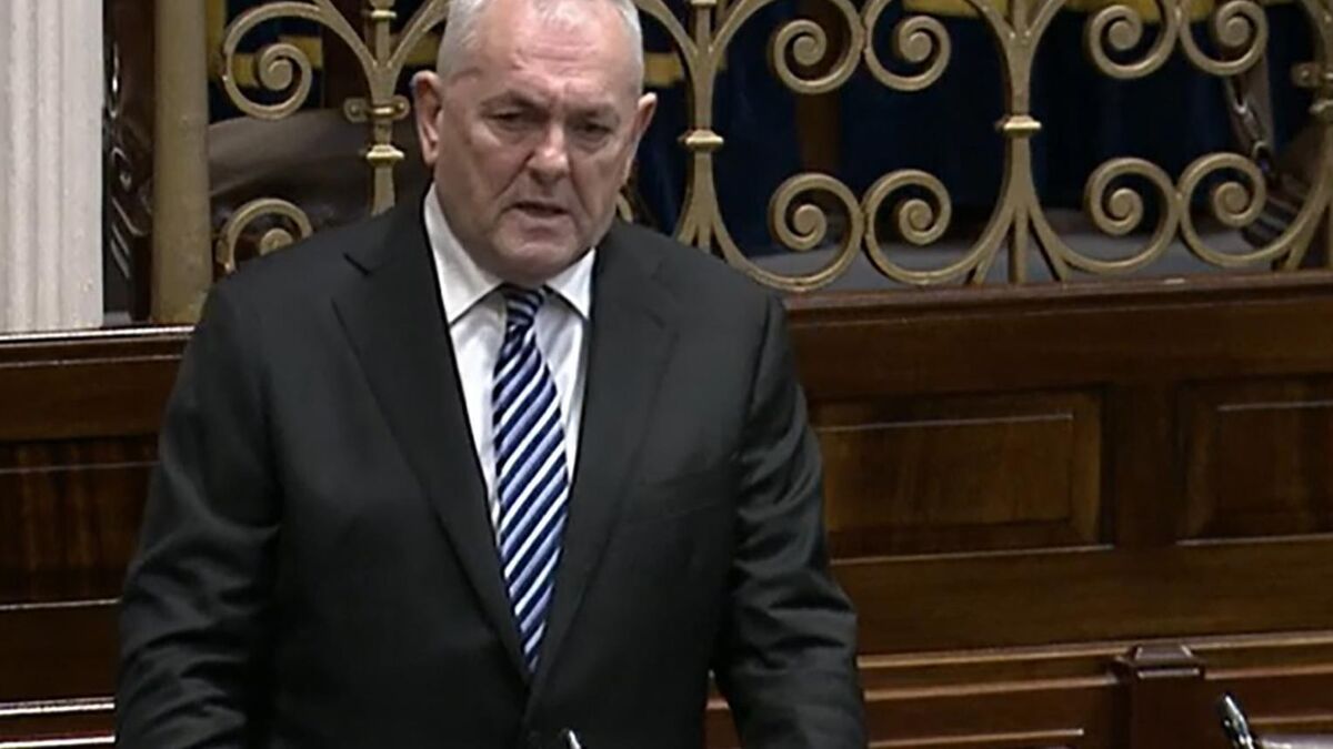 Fianna Fáil TD and finance committee chairman John McGuinness: 'The bank levy was to bring in €150m — it’s bringing in a little over half of that because the banks have left the country.' File picture: Oireachtas TV Fianna Fáil TD and finance committee chairman John McGuinness: 'The bank levy was to bring in €150m — it’s bringing in a little over half of that because the banks have left the country.' File picture: Oireachtas TV