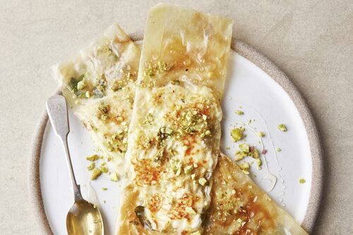 Jamie Oliver’s feta filo turnover