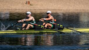 <p>Ireland’s Paul O’Donovan and Fintan McCarthy</p>