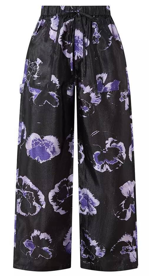 BUP Neddie Floral Print Wide Leg Trousers, Brow Thomas, €190