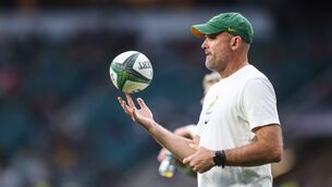 <p>EYES ON THE TASK AHEAD: South Africa's Head Coach Jacques Nienaber. Pic Credit ©INPHO/Andrew Fosker</p>