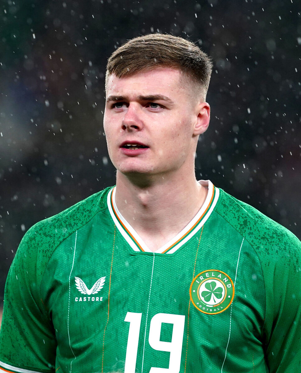 While the Republic of Ireland side will feel Evan Ferguson's absence tonight, speculation that he could switch allegiance to England has proved to be totally unfounded. File picture: Brian Lawless/PA