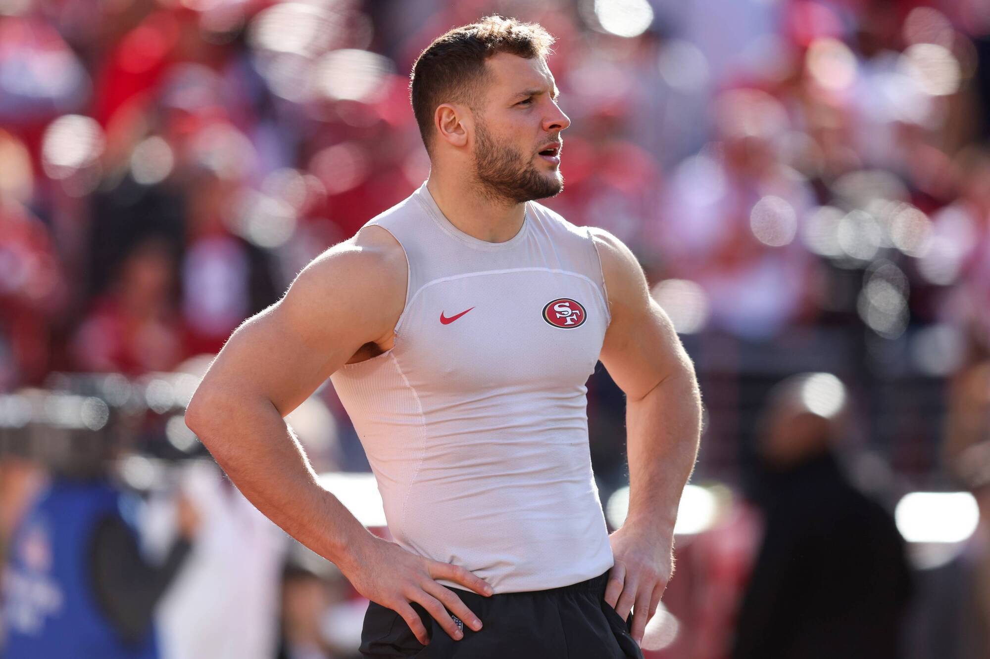 Niners’ Nick Bosa ends holdout with record $170m contract extension