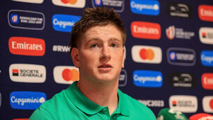 <p>WORLD CUP DEBUT: Joe McCarthy will play in his first Rugby World Cup game when Ireland take on Romania in their opening game. Pic: ©INPHO/Dan Sheridan</p>