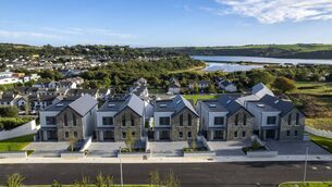 <p>New Millionaires' Row: Front five homes at Belvedere are priced at €1.5m-€1.65 by agent James Murphy. Two others are €950,000 each. Pictures: Jakub Walutek</p>