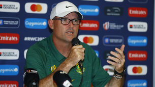 <p>OPEN BOOK: South Africa head coach Jacques Nienaber says the Boks have been transparent. Picture: INPHO/SteveHaagSports/Steve Haag</p>