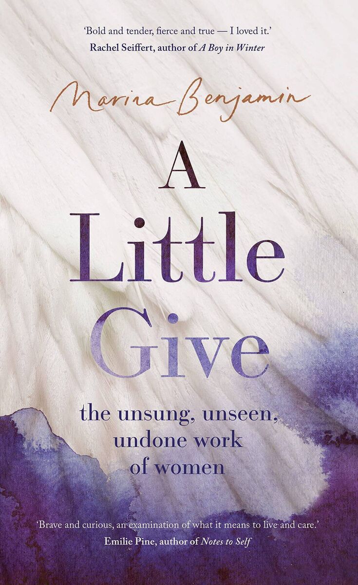 A Little Give: the unsung, unseen, undone work of women, by  Marina Benjamin 
