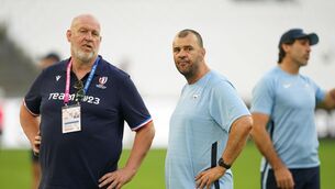 <p>FAVOURED: Argentina head coach Michael Cheika during the captain's run at the Stade de Marseille. Pic: Mike Egerton/PA Wire</p>
