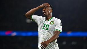 <p>DUTCH GOLD: Chiedozie Ogbene is expecting a tough game against the Netherlands. Photo by Seb Daly/Sportsfile</p>