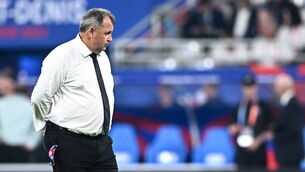 <p>FINDING A NEW WAY: New Zealand head coach Ian Foster and his side will have to find another pathway to winning the Webb Ellis Cup. Pic: Harry Murphy/Sportsfile</p>