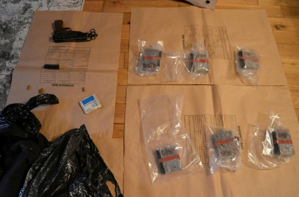 Explosive devices and machine pistol seized in police operation in Derry