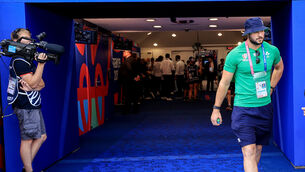 <p>RULED OUT: Robbie Henshaw has been ruled out of today's game as Mack Hansen comes onto the bench. Pic: ©INPHO/Dan Sheridan</p>