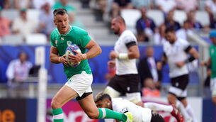 <p>RECORDS BROKEN: Johnny Sexton broke a number of Irish records on his return today. </p>