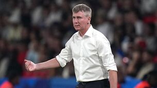 <p>Republic of Ireland manager Stephen Kenny faces a pivotal Euro 2024 qualifier against the Netherlands (Adam Davy/PA)</p>