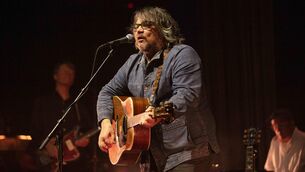 <p>Jeff Tweedy of Wilco on stage at Cork Opera House for Sounds From a Safe Harbour. Picture: Bríd O’Donovan</p>