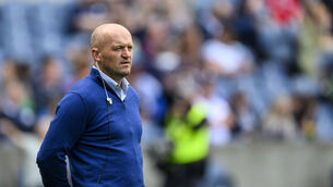 <p>LACK OF CONSISTENCY: Gregor Townsend frustrated with the lack of consistency with the referees. Pic: ©INPHO/Craig Watson</p>