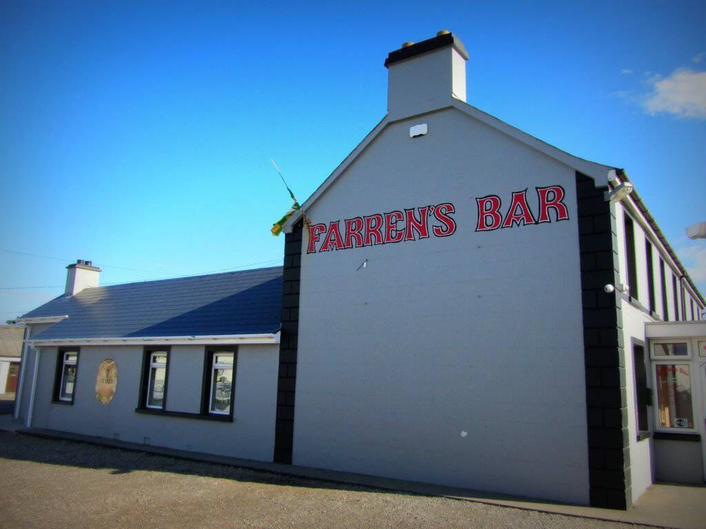 Farren's Bar, Ireland's most northerly pub, serves up perfect pints as well as incredible views. Farren's Bar, Ireland's most northerly pub, serves up perfect pints as well as incredible views.