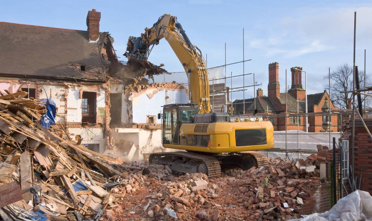 Demolishing a home carries a major price tag, on top of removing it to a landfill site