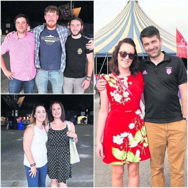 Clockwise from top left: Maurice Meaney, Sean Birney and Jack Kennedy from Waterford, Siobhán Tobin and Eamonn Morrissey from Kilkenny and Jennifer and Barbara Doran from Waterford.
