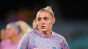 <p>Georgia Stanway believes the resignation of Luis Rubiales should precipitate a wider look at how female players are treated (Zac Goodwin/PA)</p>