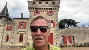 <p>DOWNSIZING: Donal at Chateau de Pressac in Saint-Emilion.</p>