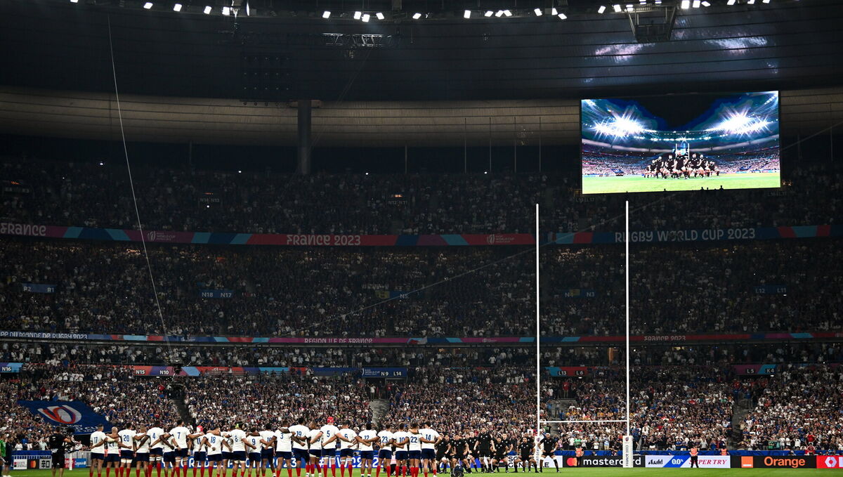 NOT WORKING: The choir singing at the RWC has not worked but the event organisers have an opportunity to remedy that. Pic: Harry Murphy/Sportsfile NOT WORKING: The choir singing at the RWC has not worked but the event organisers have an opportunity to remedy that. Pic: Harry Murphy/Sportsfile