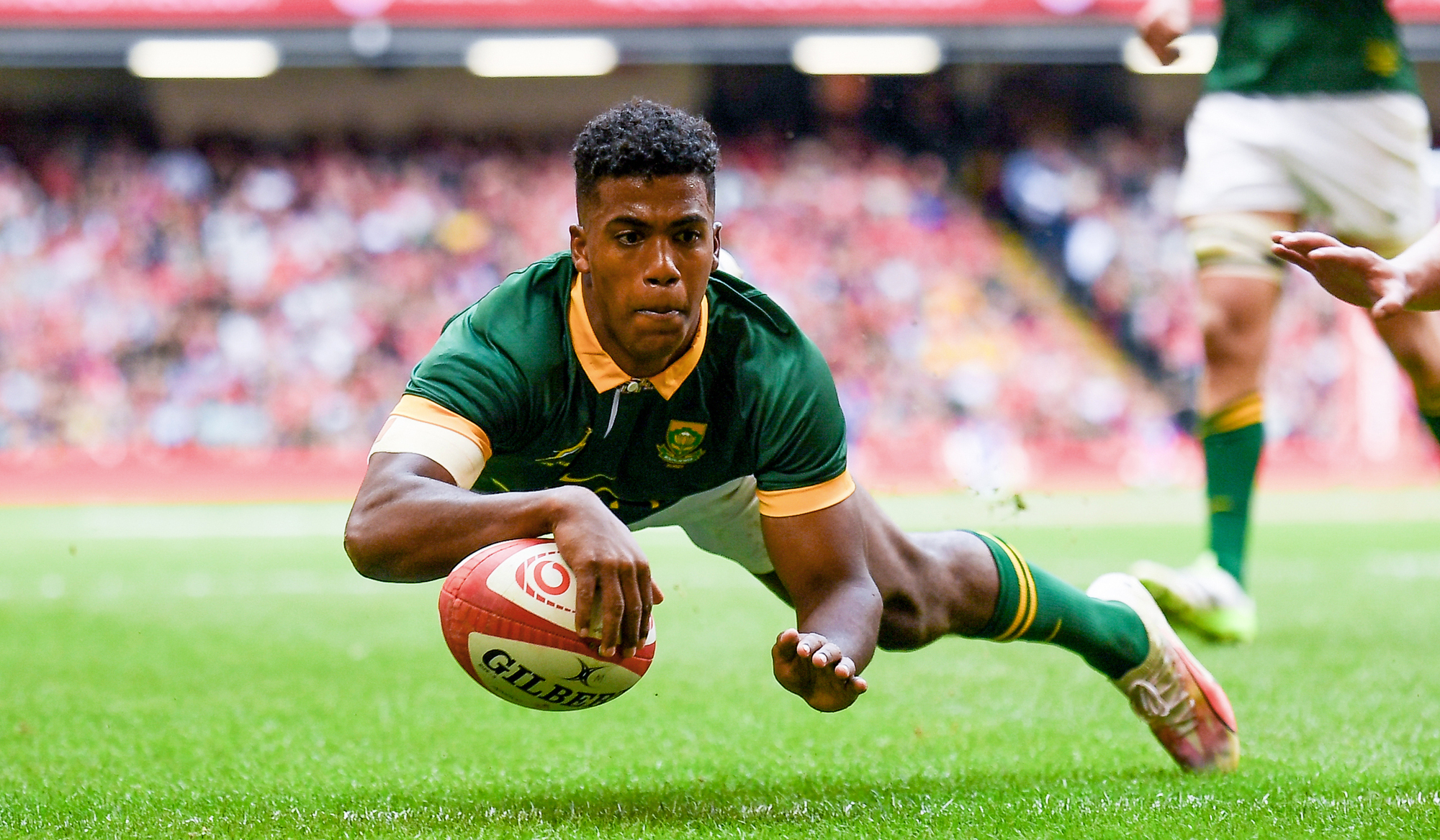 LIVEWIRE: Canan Moodie of South Africa. Pic: ©INPHO/Andy Watts