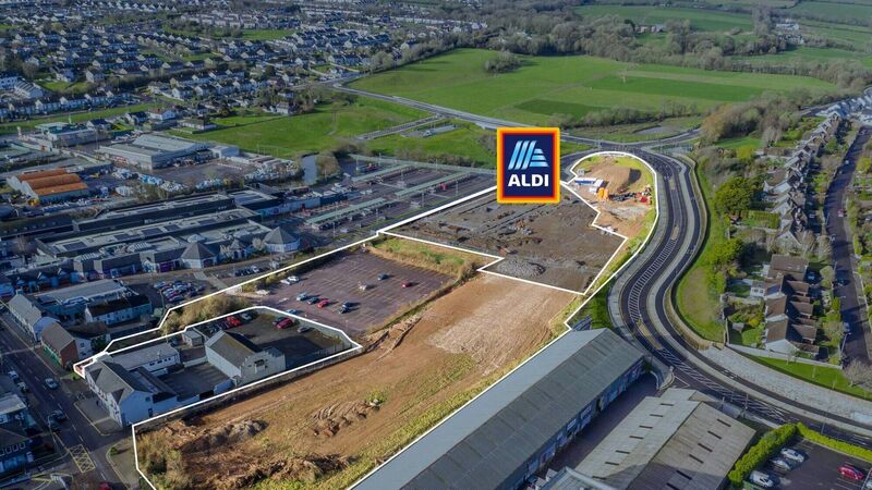 Drive-thru included in key five acre Carrigaline mixed use town centre site being sold by Aldi 