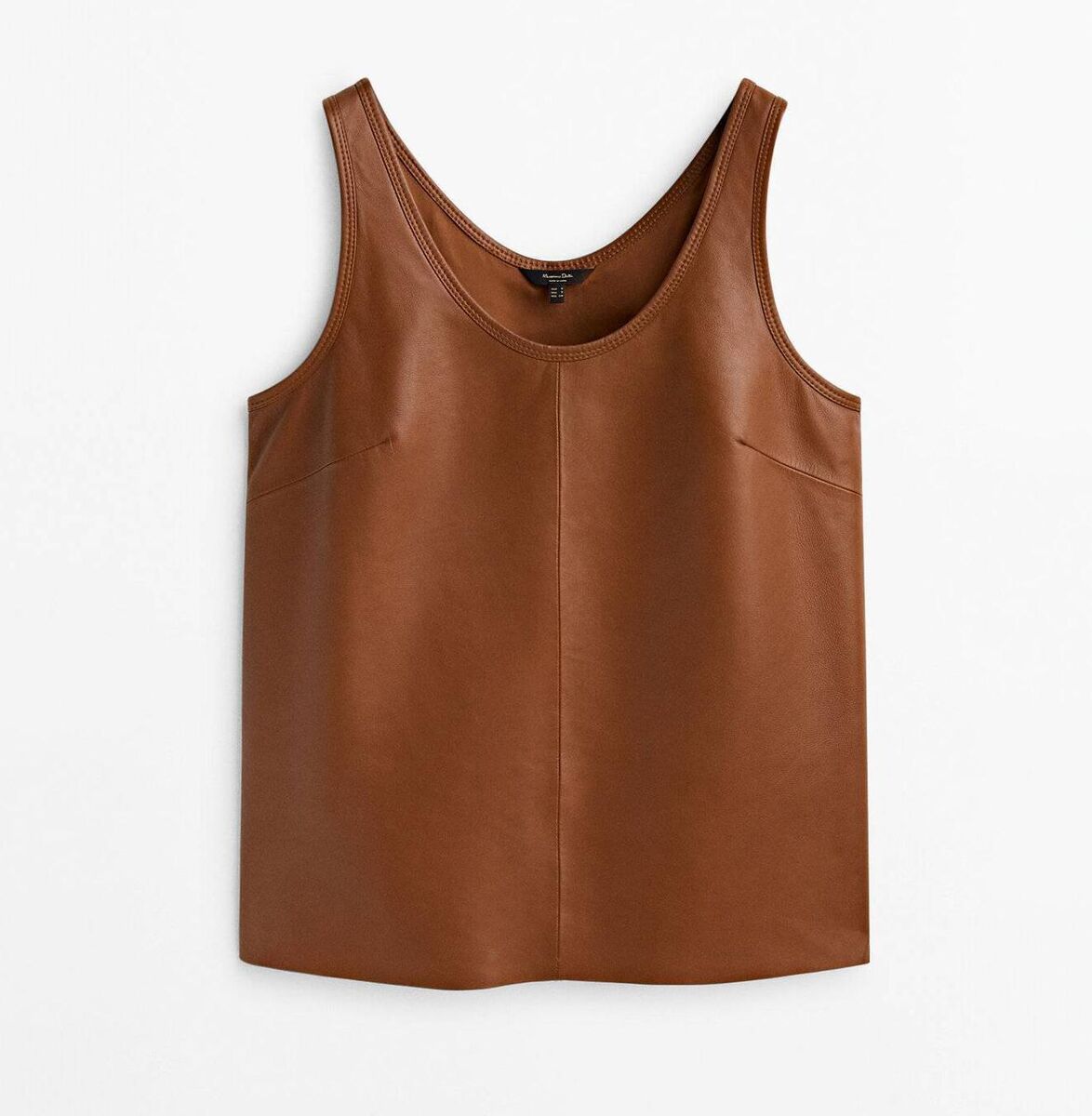 Nappa leather top, Massimo Dutti, €169